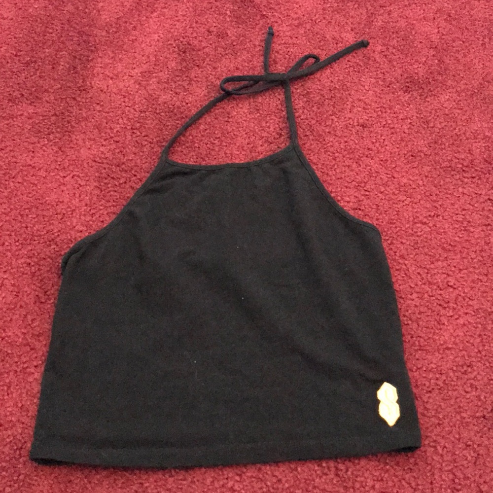 black crop top